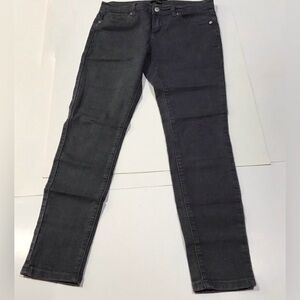 Forever 21 Jeans Womens Sz 27 Gray Skinny Mid Rise Casual 5 Pocket